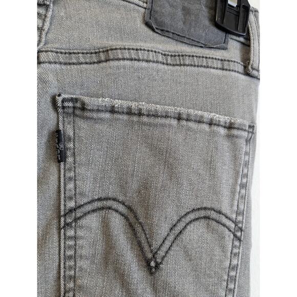 Levi’s Women's Mile High Super Skinny Jeans Strech Gray Wash Size 26 - Picture 15 of 16